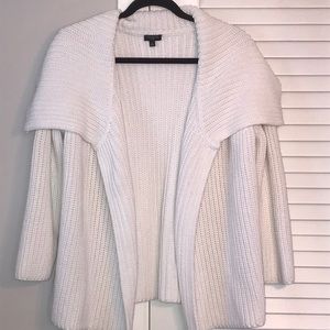 Talbots Woman White Cardigan 1X
